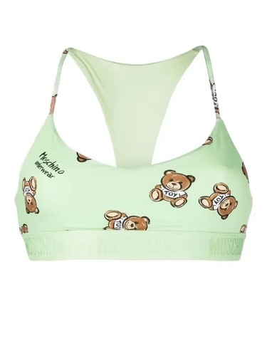 Moschino luxury teddy logo - teddy,