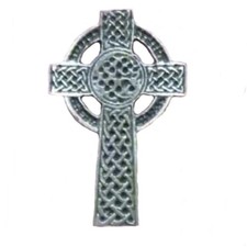 English Pewter Celtic Cross