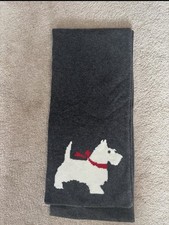 Hobbs grey scarf small silk