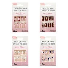 Color press nails 12 pc - press, nails,