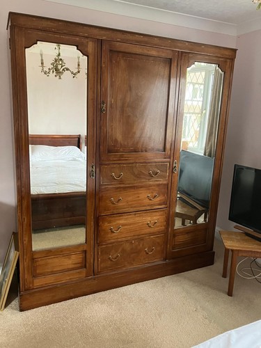 Antique edwardian three door - edwardian, three-door