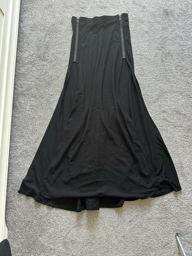 Killstar black long maxi thigh - long,