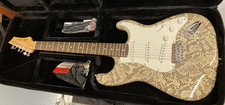 AXL Stratocaster Electric Guitar Snake Skin