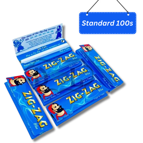 Zig zag blue standard - zig-zag,