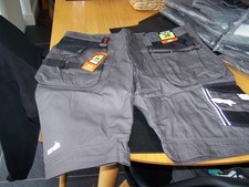 Scruffs Slate work shorts size