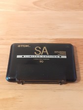 TDK SA 90 Limited Edition Audio Cassette Tape Type II  Vintage High Position