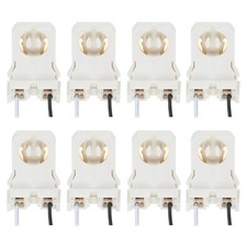 T8 Lamp Holder, 8pcs