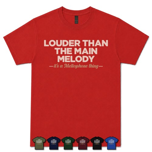 Louder than the main - main, melody