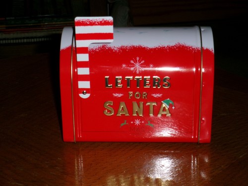 Christmas biscuit tin - biscuit,