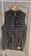 NIKE Aeroloft 800 Down Running Gilet Black Small Bodywarmer UK Small
