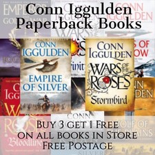 Conn Iggulden Books - Build your own Paperback Bundle Lot - Buy 3 get 1 Free
