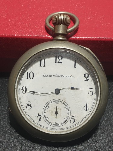 Antique elgin national watch - antique elgin,