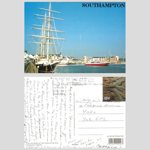 Postcard southampton town - postcard,