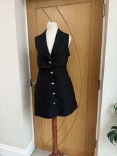 Black Blazer Dress By Zara
