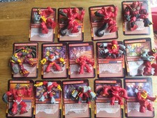 Gormiti The People of the Volcano figures &cards bundle - 14 figures