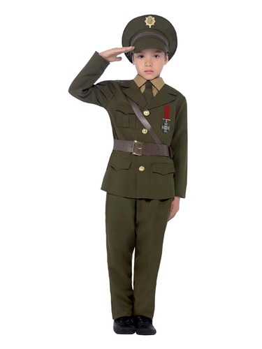 Smiffys boys army officer - boys,