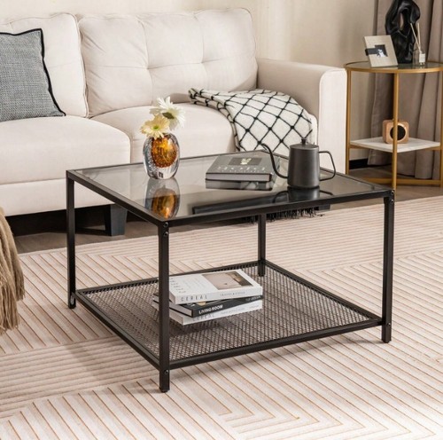Modern black coffee table - modern,