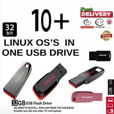10+ 32bit Linux OS in 32 GB