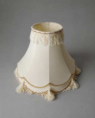 Vintage lamp shade bell shape - shade,