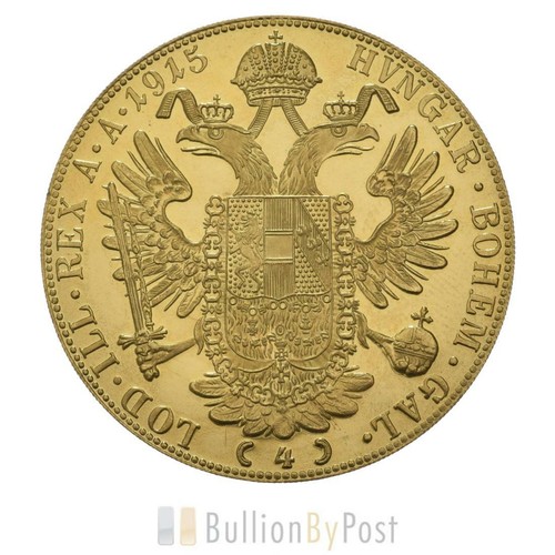 Gold austrian ducat - 4, 1915
