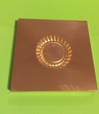 Solid Brass Mould for A Shortcake Biscuit - 870grams