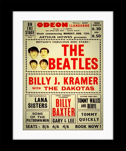 The beatles llandudno odeon - llandudno,