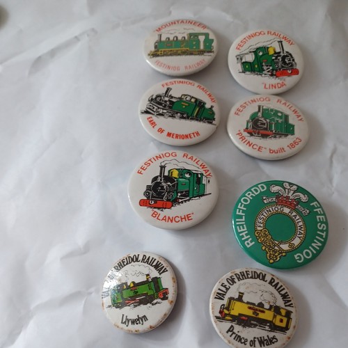 Railway pin badges 8 - railway,