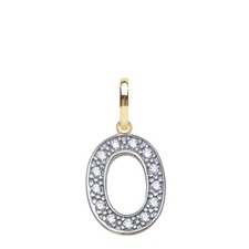 GOLD INITIAL PENDANT & CHAIN