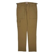 Levis Cargo Trousers - 36W 30L Brown Cotton