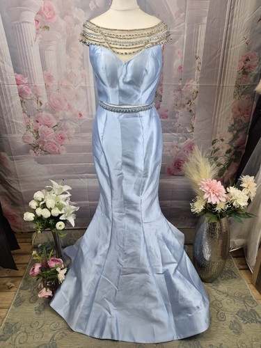 Sherri hill light blue piece - light,