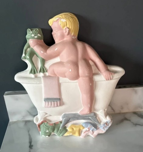 Vintage 1970s chalkware - vintage,