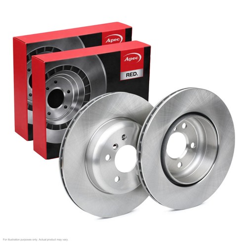 Apec rear brake discs - 2x,