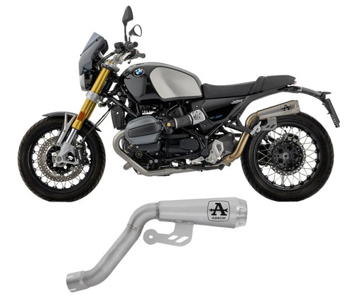 Arrow pror titanium exhaust - titanium,