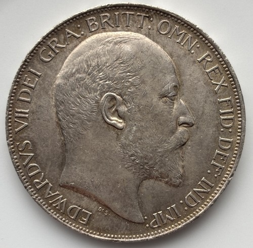1902 edward vii silver crown - 1902,