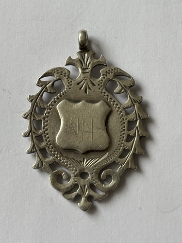 1898 silver hallmarked medal - 1898,