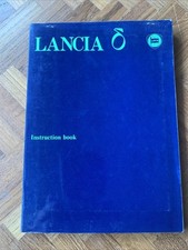 Lancia Delta Original Factory Owners Handbook 1300 & 1500