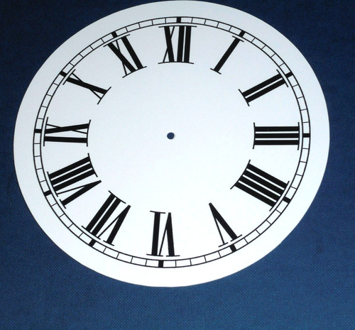 Clock dial face paper - dial, card