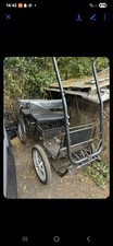 Pony Pleasure Cart Driving Cart 4 Wheel with Seat