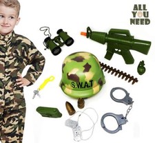 Kids Play Army Set Toy Playset