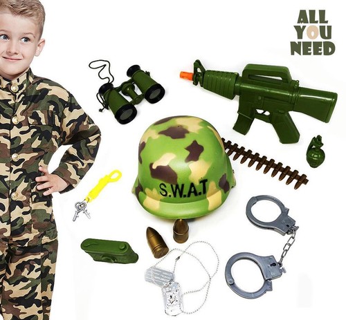 Kids play army - toy, playset