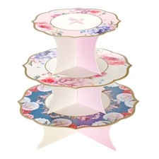 UK 3 Tier Cardboard Cake Stand