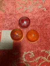 3x BUTLERS 1635 AMBER/RED