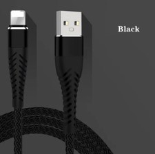HeavyDuty Braided Long USB Fast Charger Cable Lead For iPhone 14 13 12 11 X 7 8