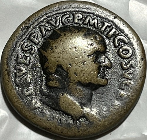 Vespasian roman bronze - vespasian,