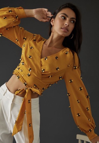 Anthropologie maeve mustard - maeve,