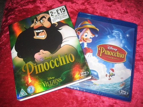 Disney pinocchio blu ray - disney's,