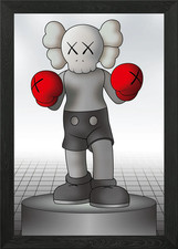 Kaws Framed Wall Art Poster