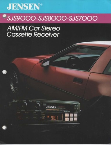 Sales brochure jensen sjs - brochure,
