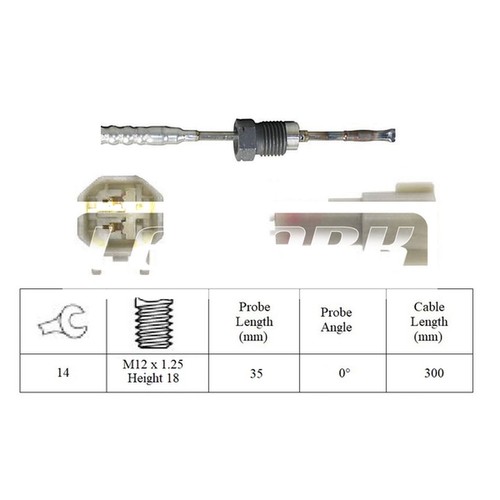 Exhaust temperature sensor - exhaust,