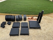 Assorted Polypipe drain covers